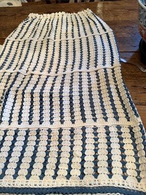 Mello new cream and blue skirt. Matching top listed